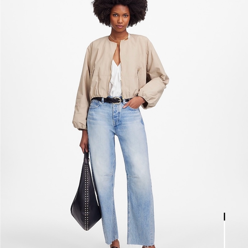 Madewell Light Blue Barrel Jeans